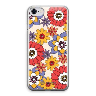 Retro Blumen - Gelb