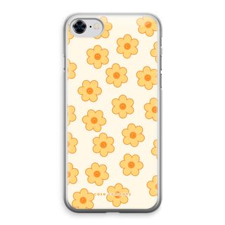 Gelbe Smiley-Blume