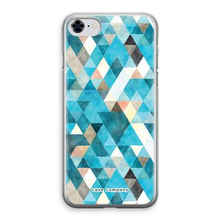 Coloured triangles blue