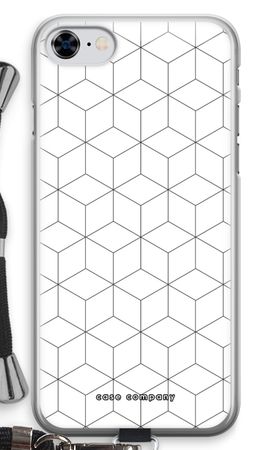 Cubes black and white