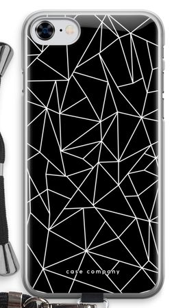 Geometric lines white