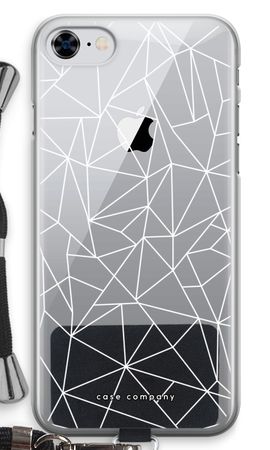 Geometric lines white