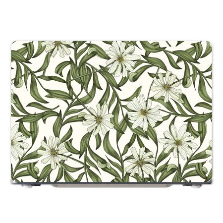 White flower pattern