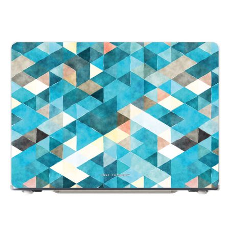 Coloured triangles blue