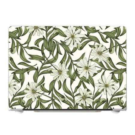 White flower pattern