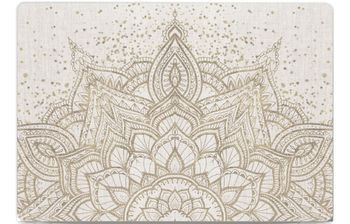 Boho golden mandala