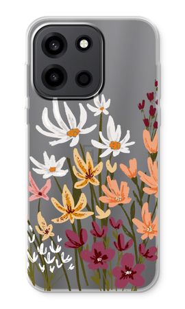Painted wildflowers