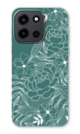Flowers in lace