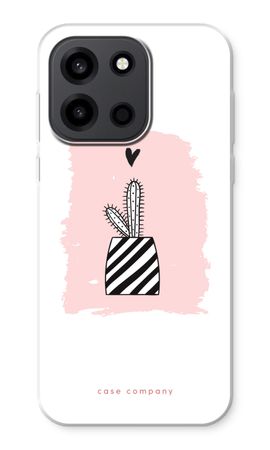 Black and white cactus