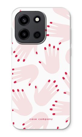 Hands pink