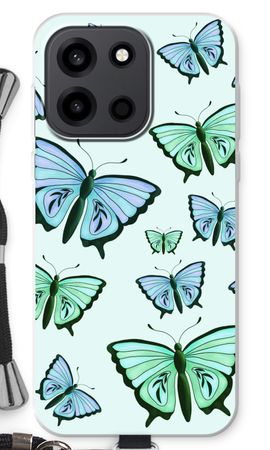 Blue & Green Butterflies