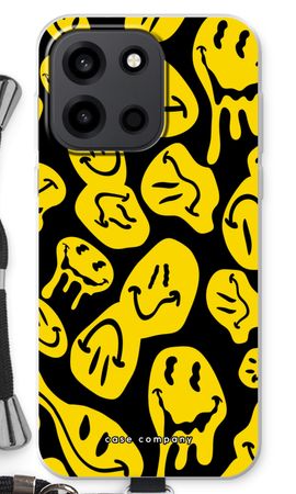 Melting smiley - Yellow