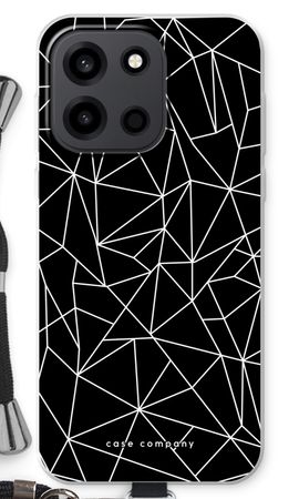 Geometric lines white