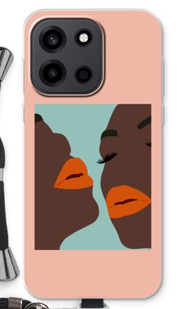 Orange lips