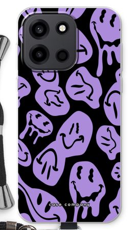 Melting Smiley - Purple