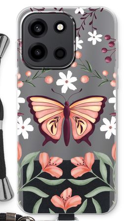 Butterfly in a floral world