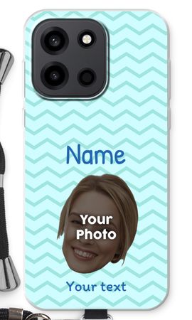 Personalized Face - Stripes Pattern