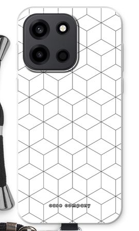 Cubes black and white