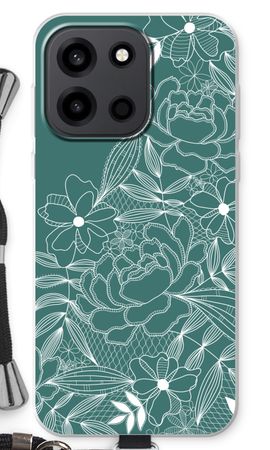 Flowers in lace