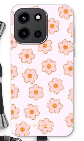 Pink Smiley Flower
