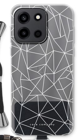 Geometric lines white