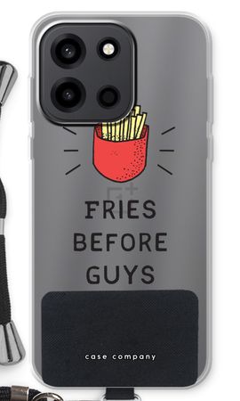 Fries before guys