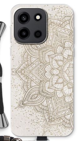 Boho golden mandala