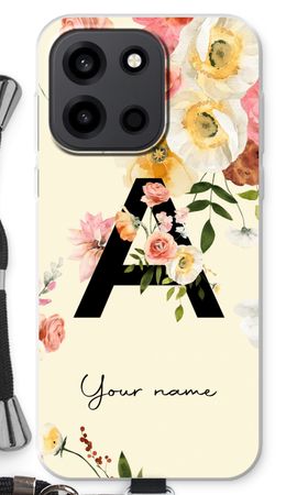 Flirty Flowers Monogram