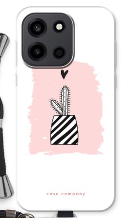 Black and white cactus