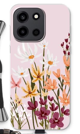 Painted wildflowers