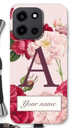 Lentebloemen roze rozen