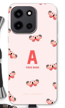 Rosy Butterflies Monogram