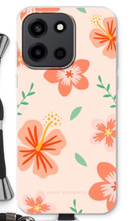 Tropical Pink Flowers
