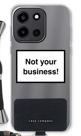 Not your business