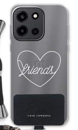Friends pastellfarbenes Herz