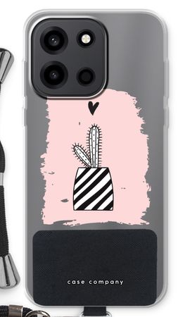 Black and white cactus