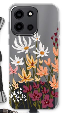 Painted wildflowers