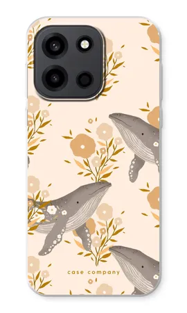 Floral Whales, OnePlus Turbo 6 soft case