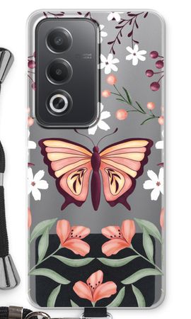 Butterfly in a floral world