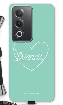 Friends heart pastel