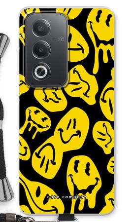 Smeltende smiley - Geel