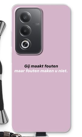 Fouten maken u niet