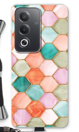Hexagons in stained glass