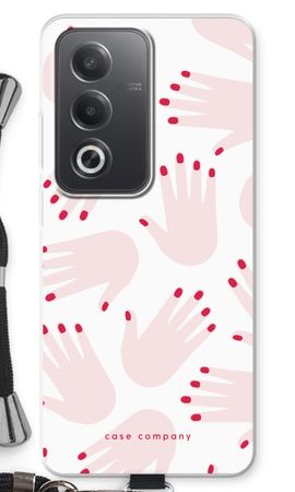 Hands pink