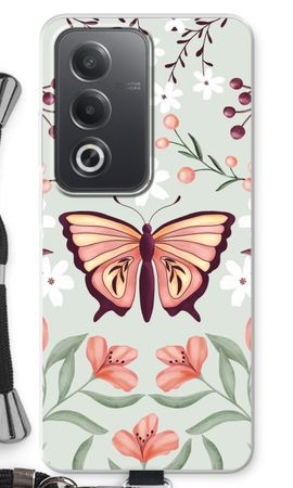 Butterfly in a floral world