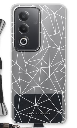 Geometric lines white