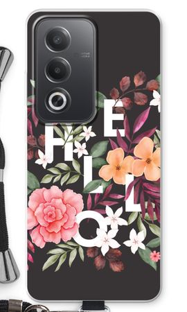 Hello in flowers