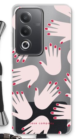 Hands pink