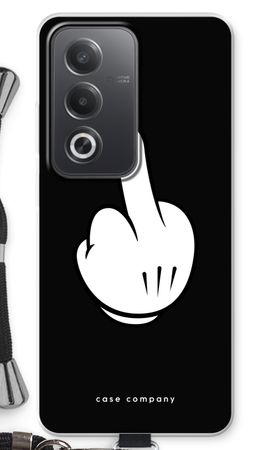 Middle finger black