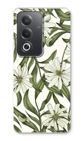 White flower pattern